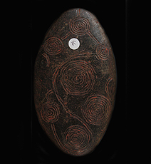 Stone Churinga - Michael Evans Tribal Art